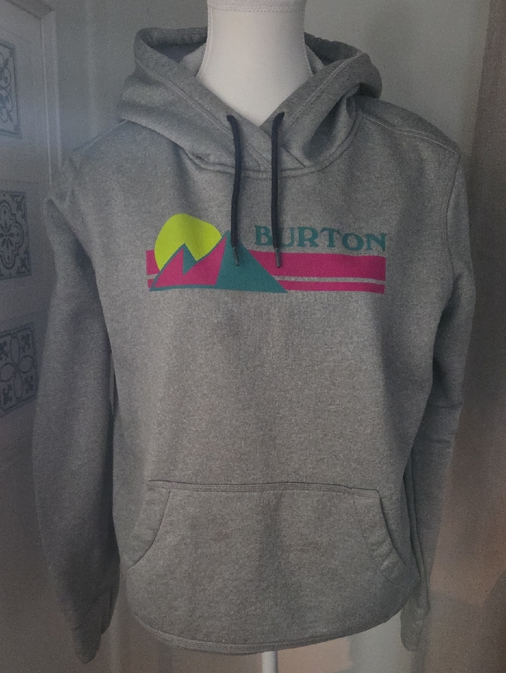 Burton Hoodie with Neon Graphic